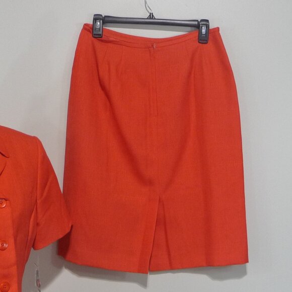 LE SUIT 2 PIECE SKIRT AND BLAZER SET SIZE 10 PETITE - Picture 6 of 11